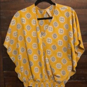 Short sleeve smock top Allison joy